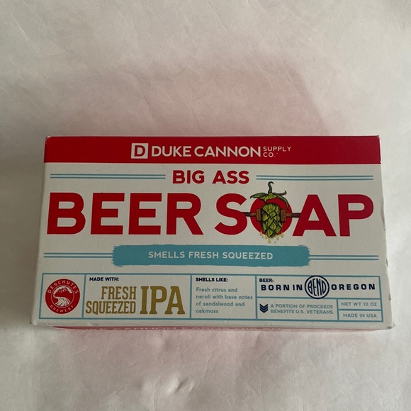DUKE CANNON BIG BEER SOAP FRESH SQUEEZED IPA 10oz NIB - Picture 4 of 9